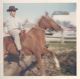 Fred G Feldman on a horse